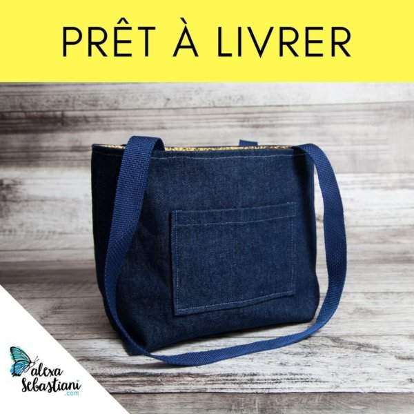 Sac à main Mezzo - jeans retro