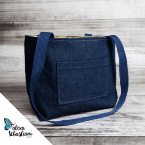 sac à main Mezzo Jeans retro