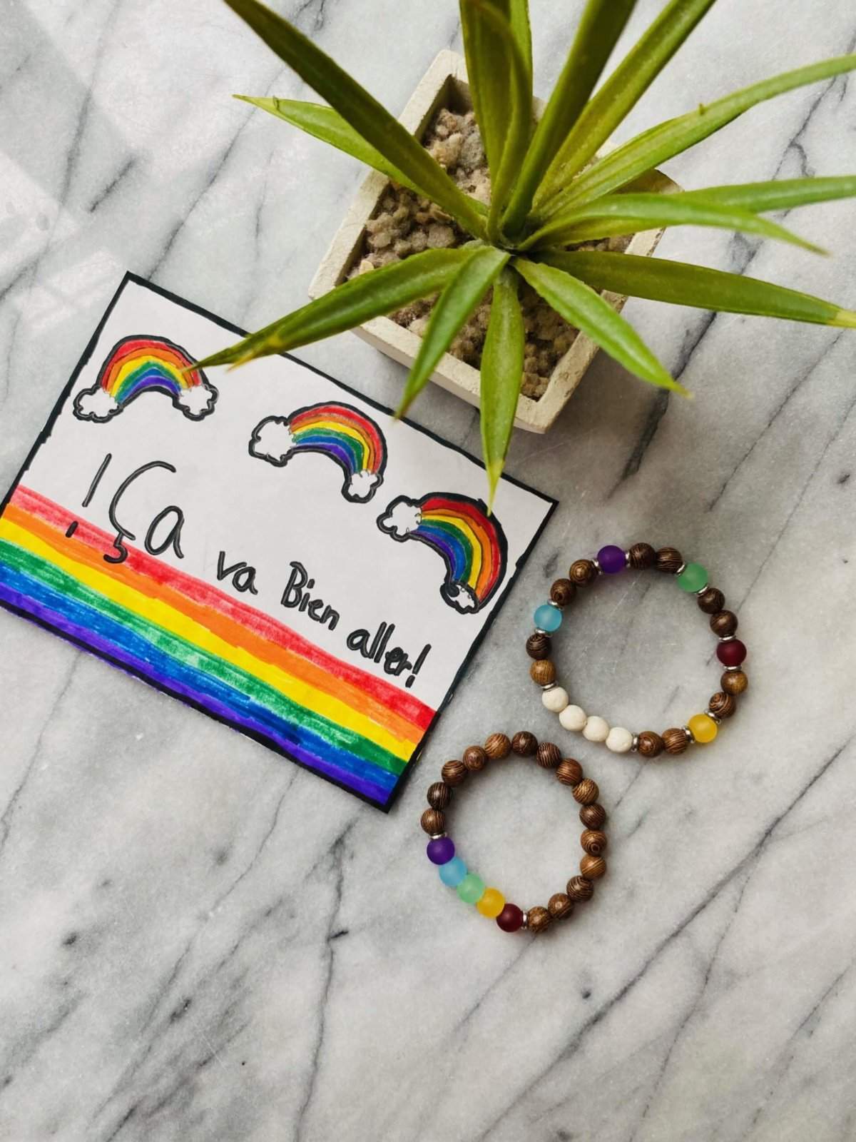 bracelets collection arc-en-ciel