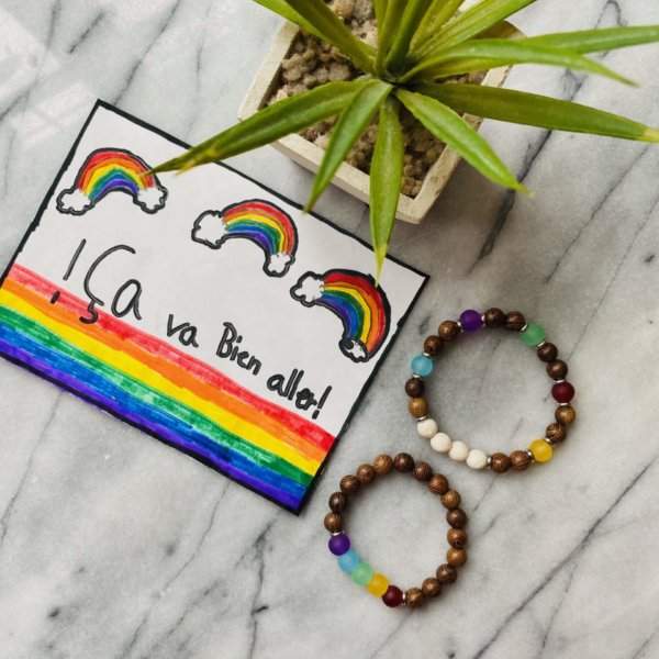 bracelets collection arc-en-ciel