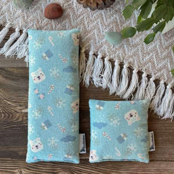 Sacs chauffants - Flocons et friandises